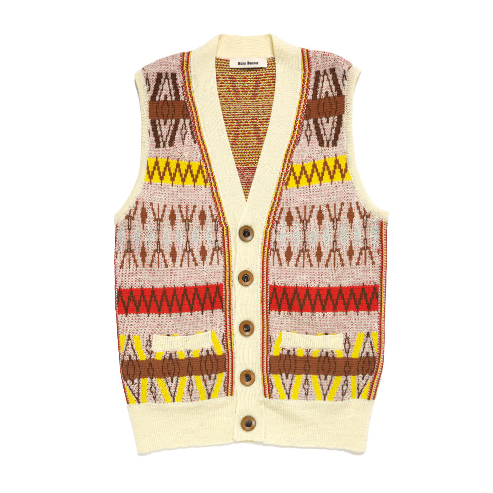 ORCHESTRA VEST PALE YELLOW MULTI