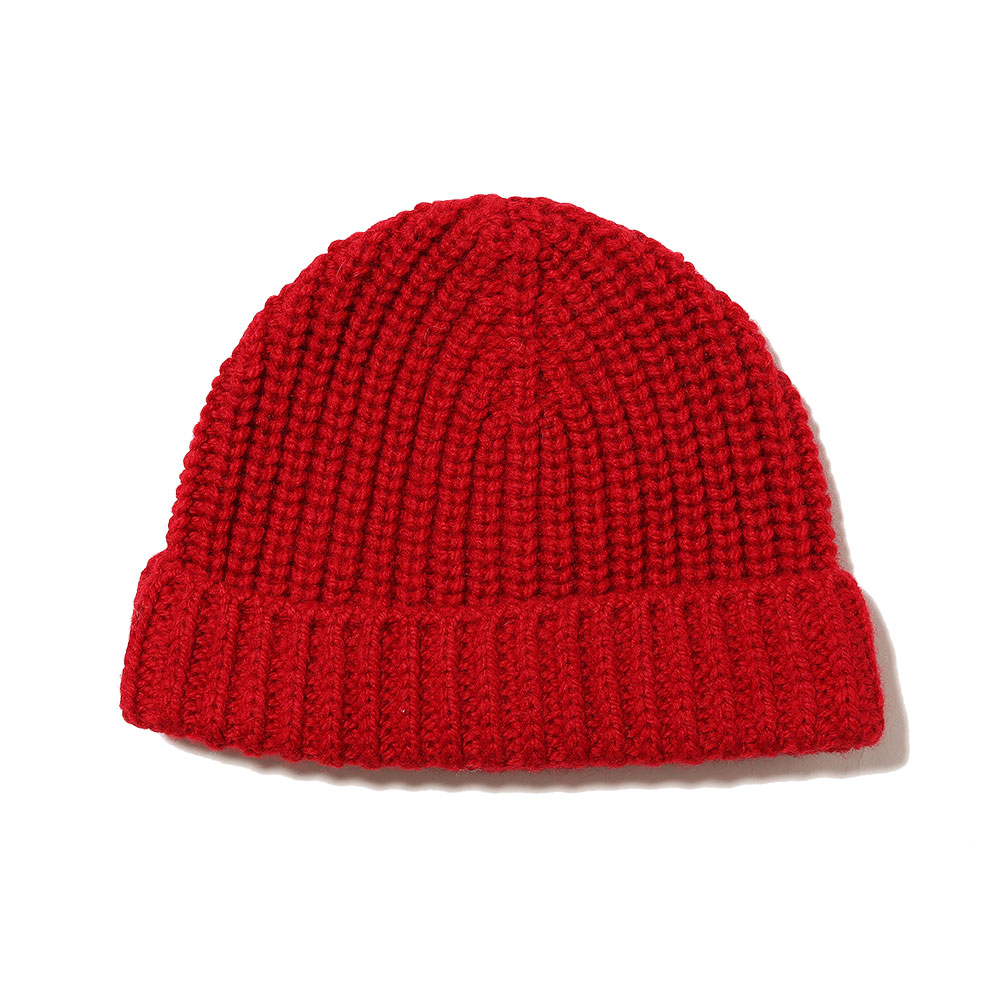 LOW GAUGE BEANIE RED/BOURDEX