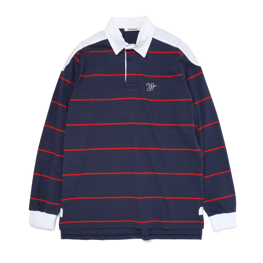CITY POLO NAVY ORANGE_