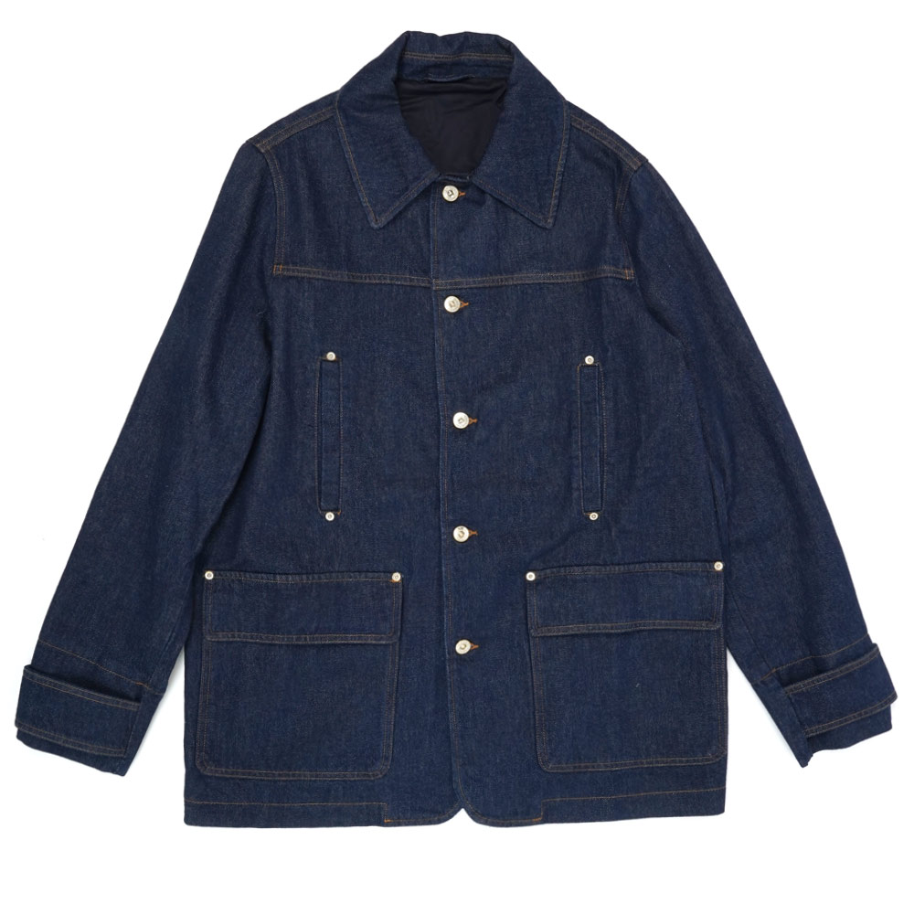 SHADOW DENIM JACKET DEEP BLUE _