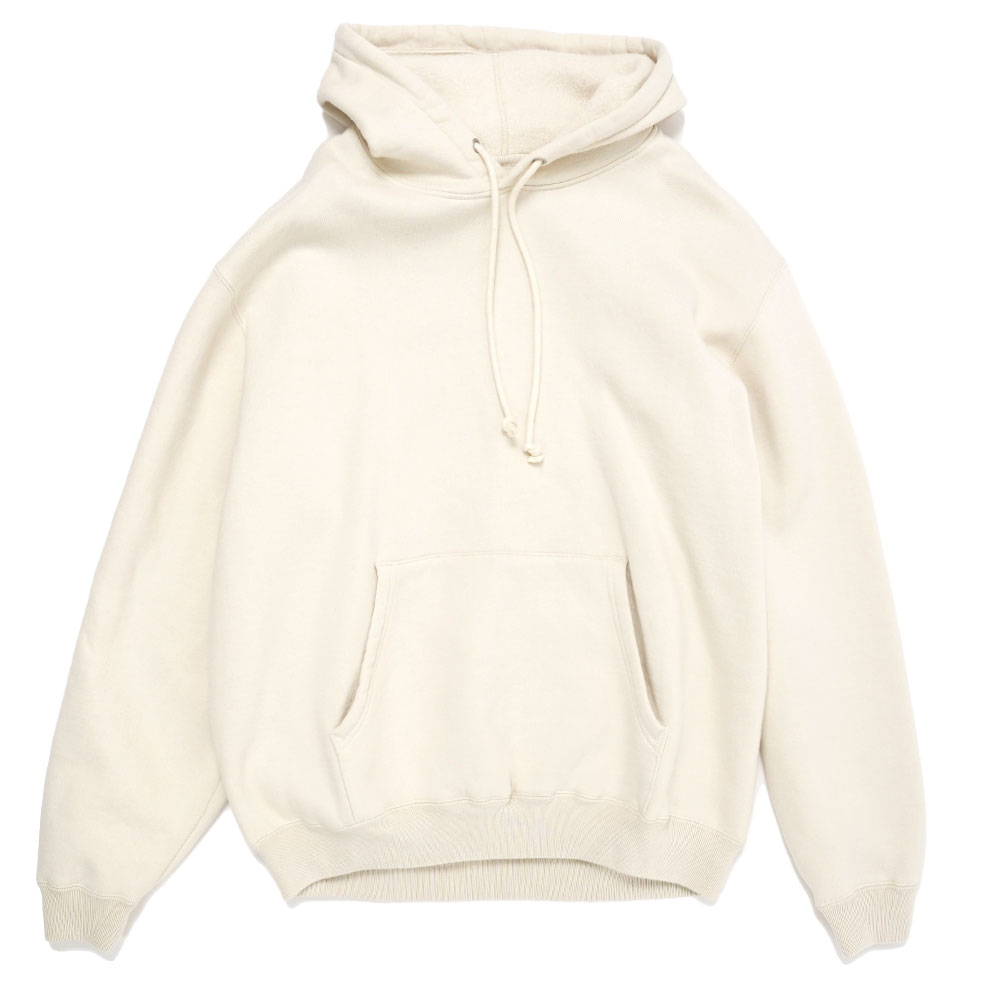 SMOOTH SOFT SWEAT P/O PARKA IVORY