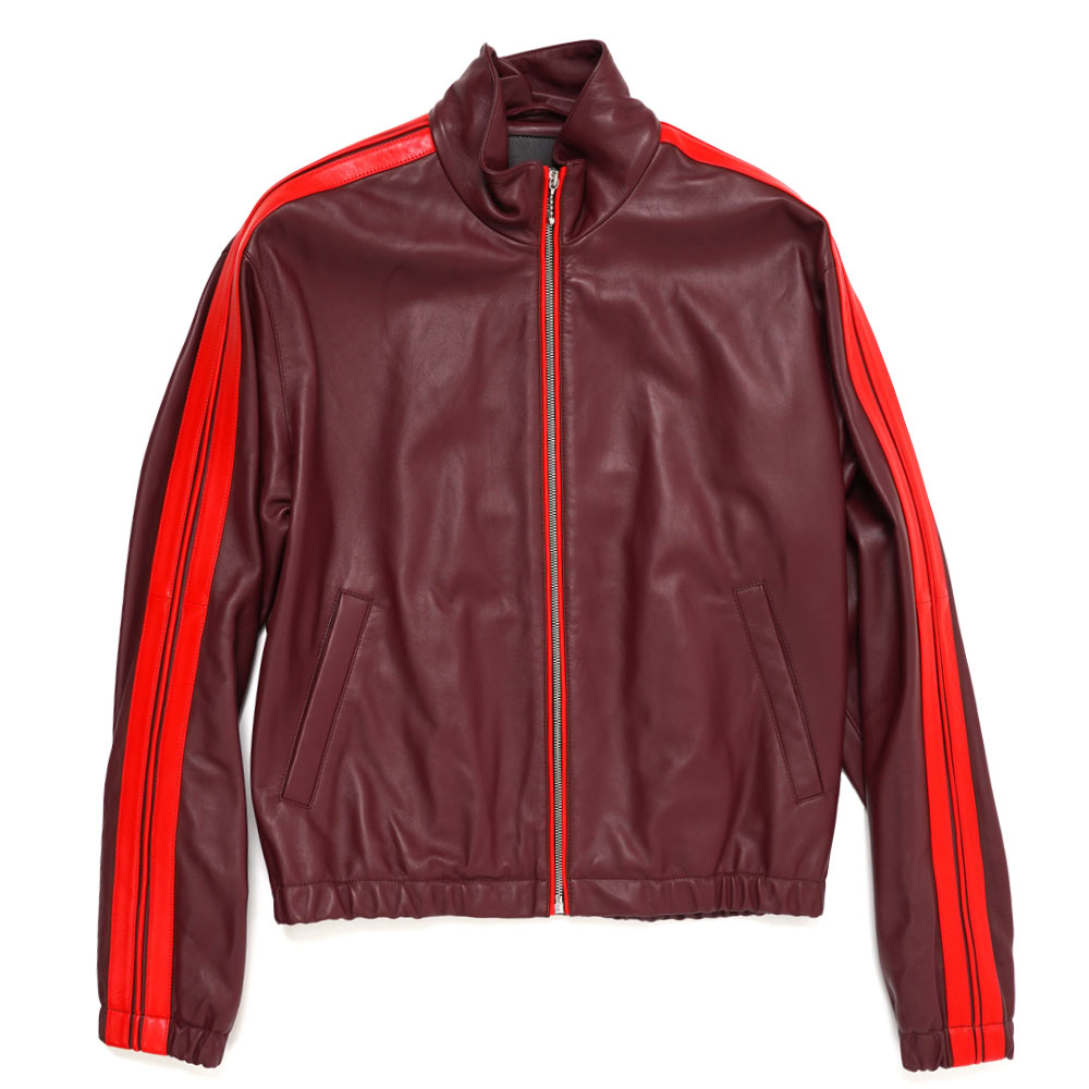 NAPPA LEATHER JACKET BURGUNDY_