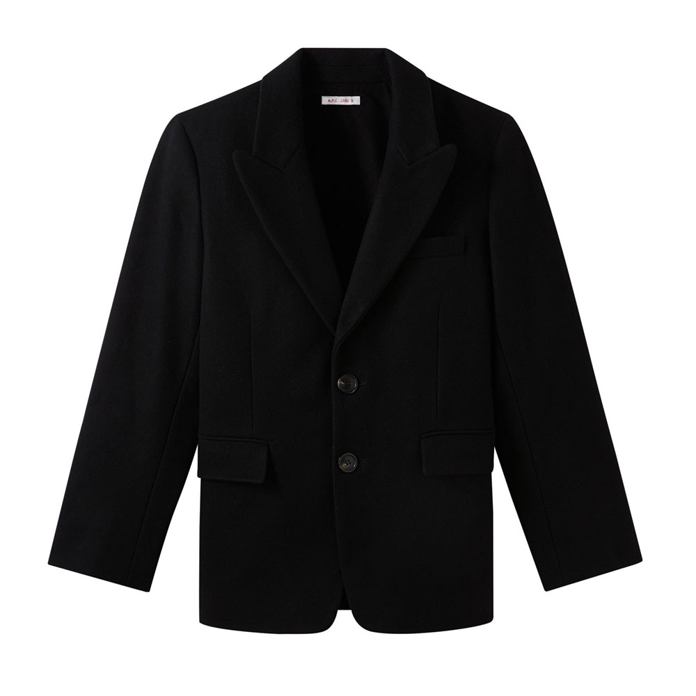 APC×JANE BIRKIN JUDY COAT BLACK