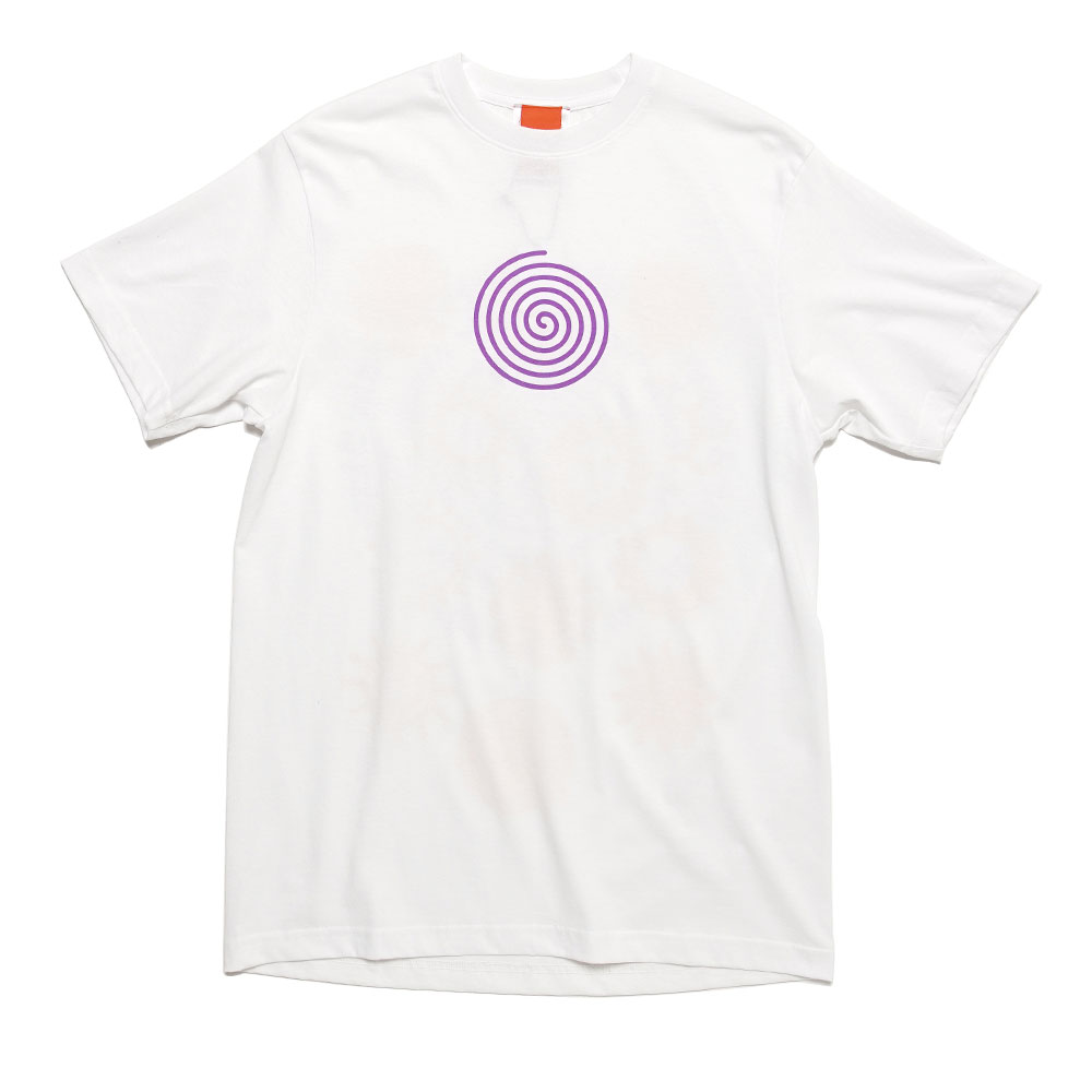 A POSITIVE MESSAGE by P.A.M. + Cali Thornhill DeWitt MANY SUNS AGO SS TEE WHITE