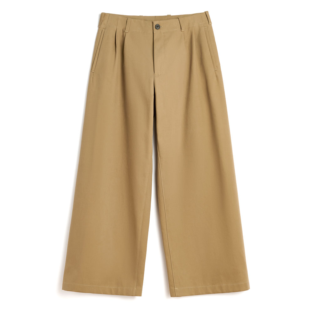 BRIDGE CHINO SLOW KHAKI MACUABLE COTTON
