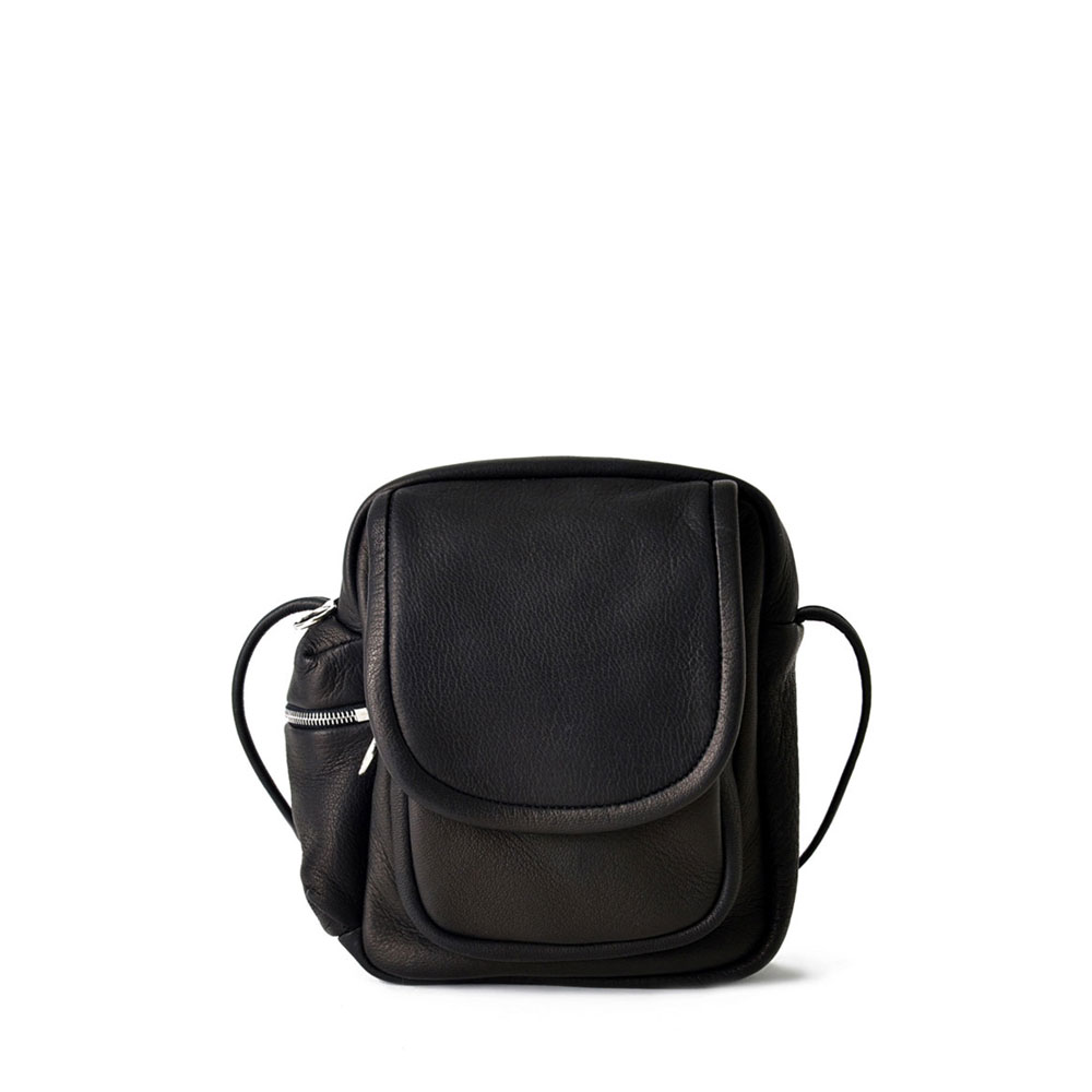 DEER LEATHER SHOULDER POUCH - DA05