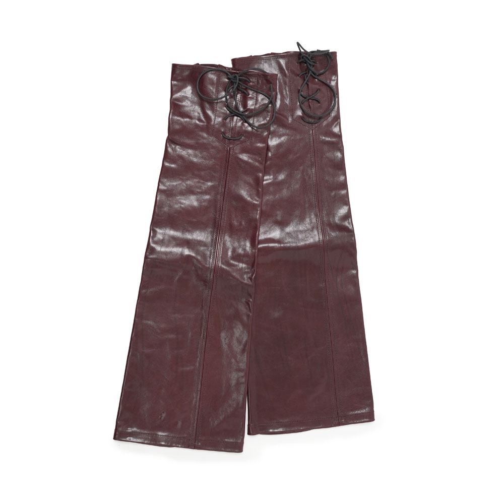 SHORT CHAPS CHIANTI LEATHER