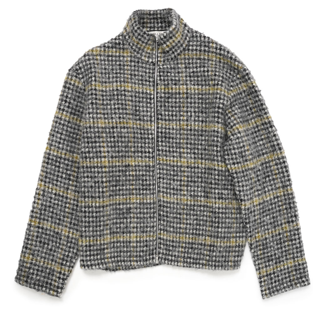 SHRUNKEN FULLZIP POLO PRENZLAUER HOUNDSTOOTH