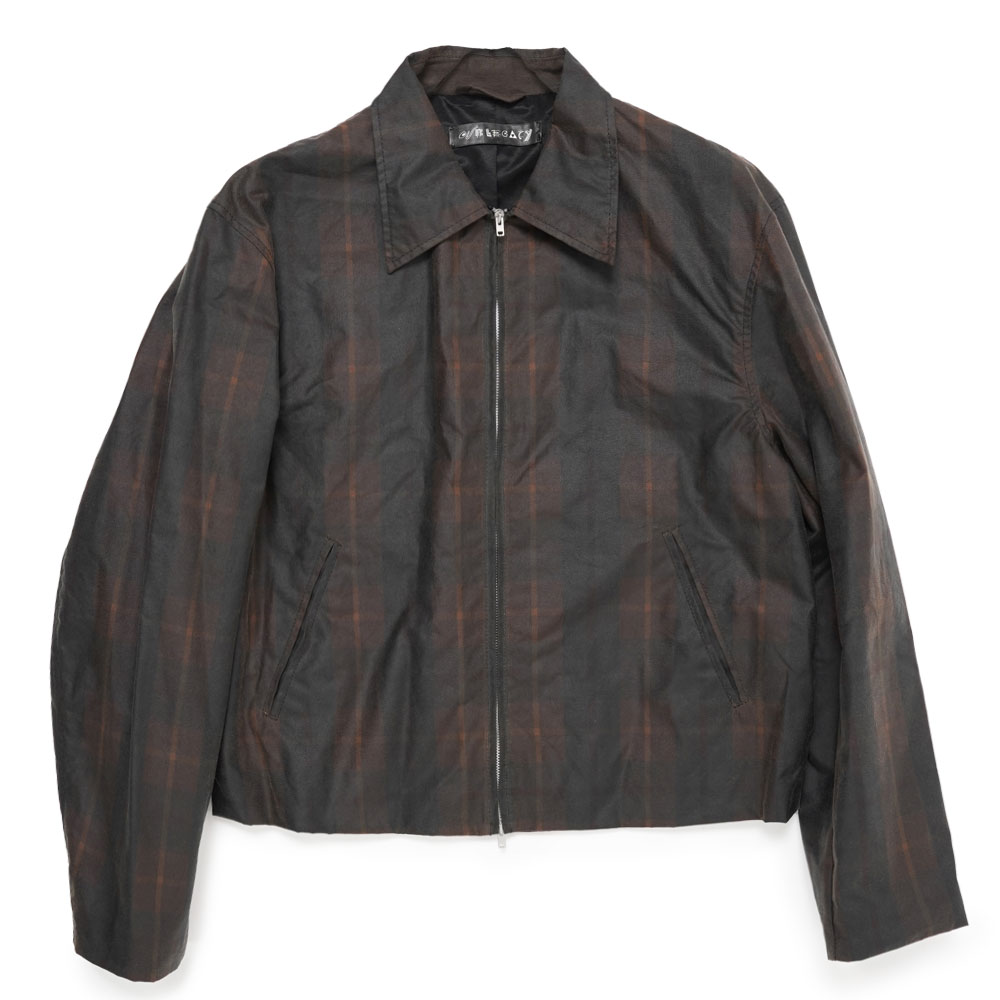 MINI JACKET HUNTERBROWN TARTAN