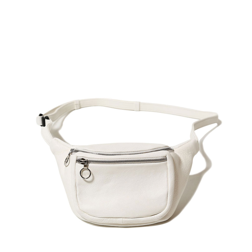 DEER WAIST POUCH S WHITE