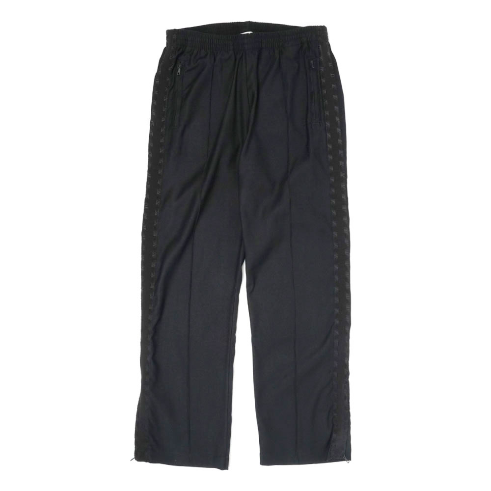 TRACK PANTS BLACK CANVAS JERSEY _