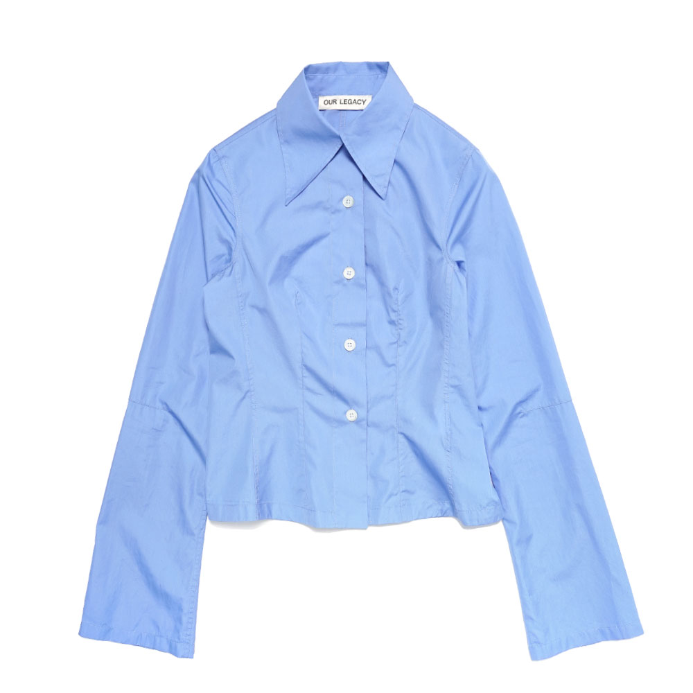 UNION BLOUSE POLICE BLUE POPLIN _