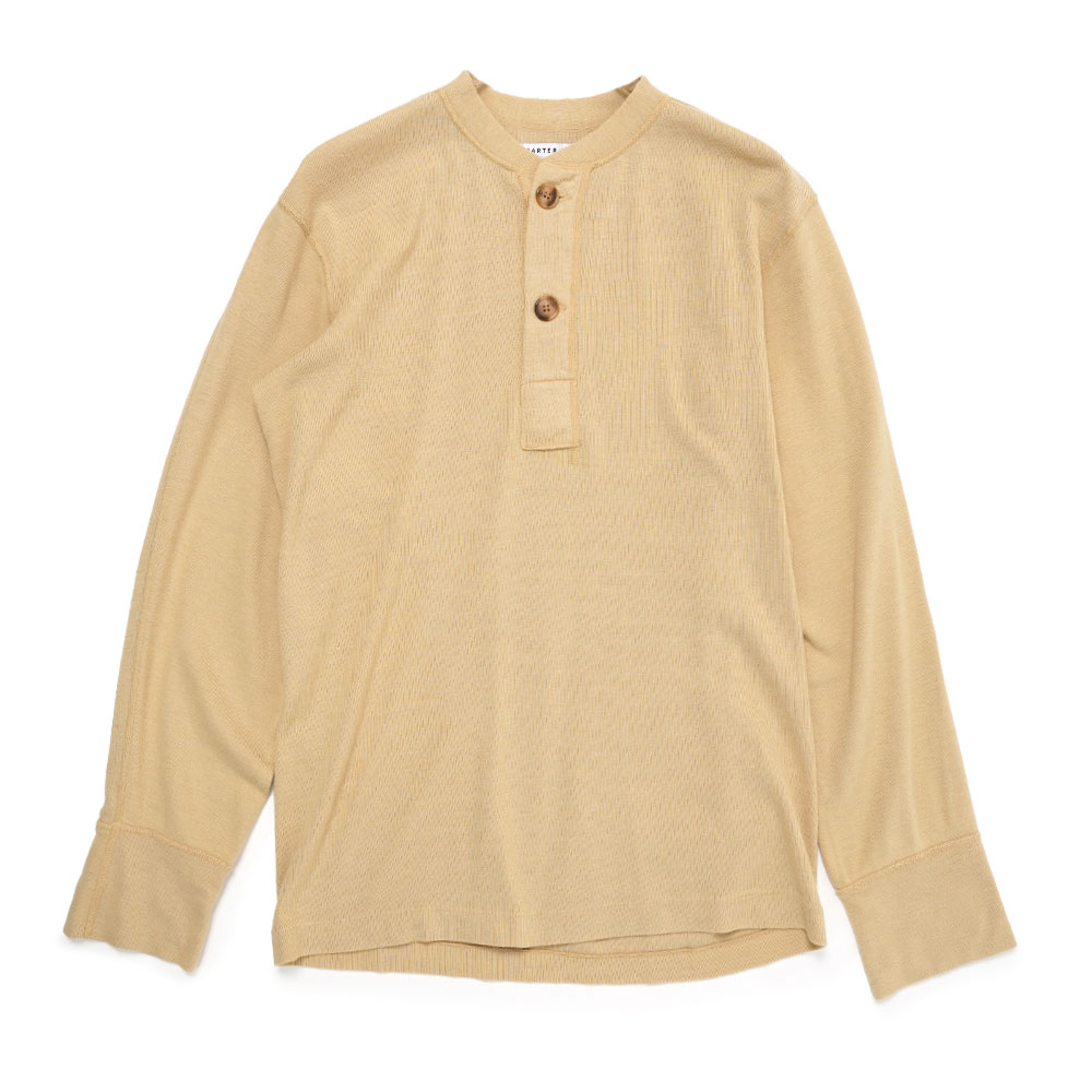 HENLEY SHIRT DRIED MOSS _