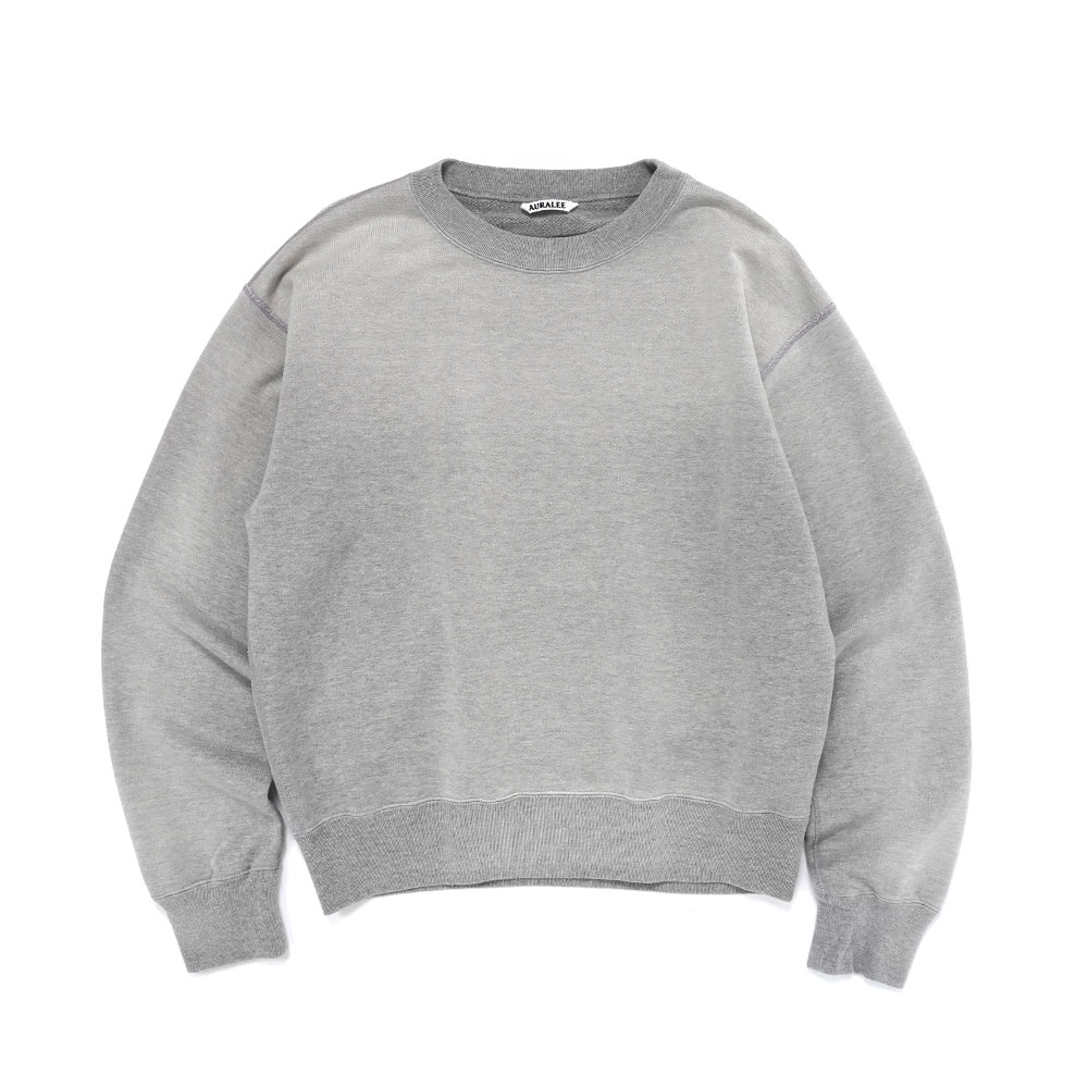 PRODUCT DYED PIMA LIGHT SWEAT P/O TOP GRAY A25AP02MS