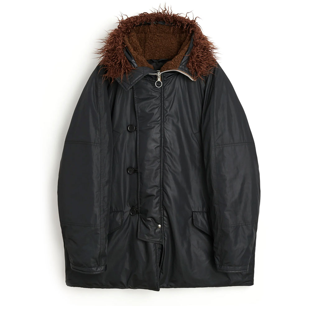 SNORKLE PARKA BLACK WAX MIRAGE TECH