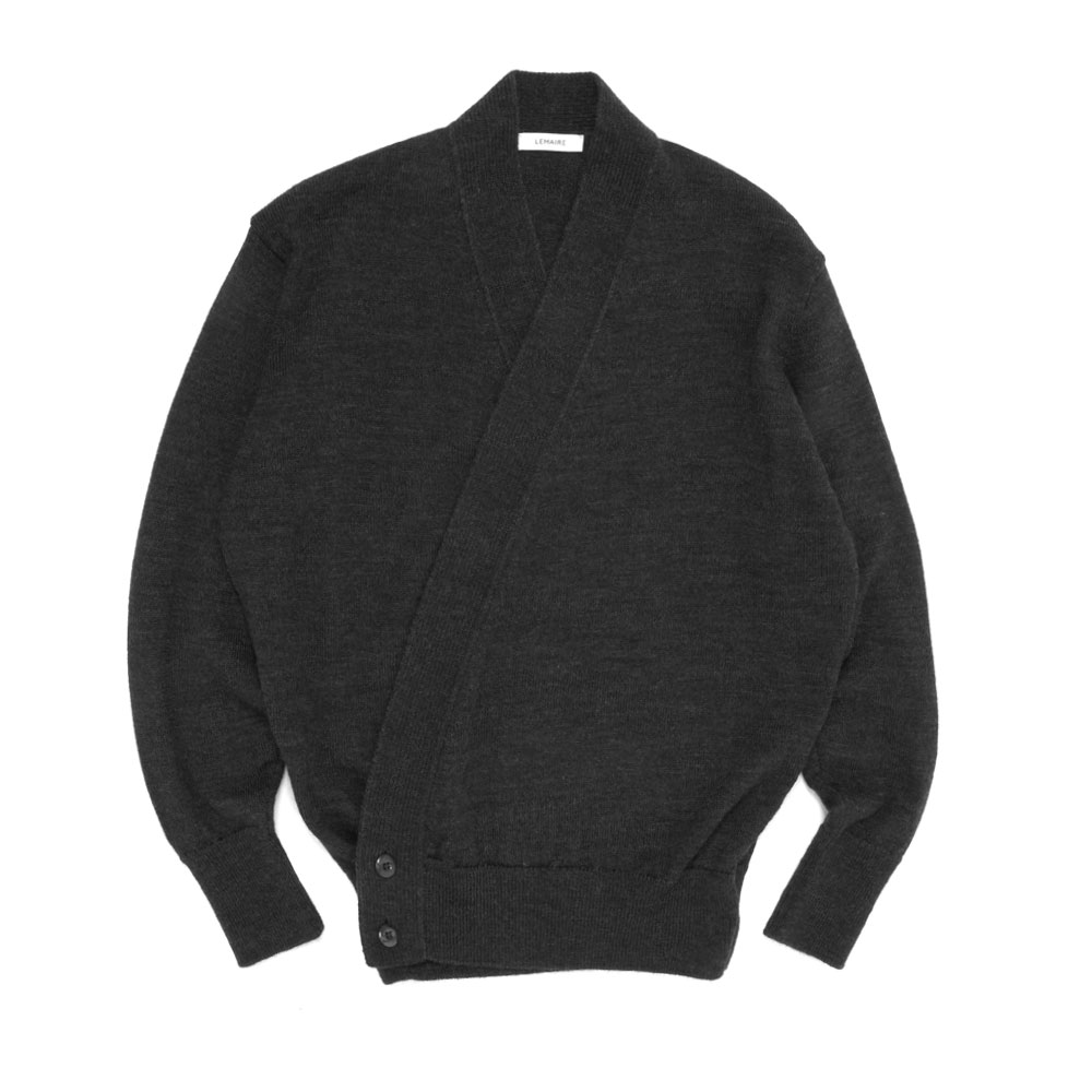 WRAP CARDIGAN DARK ESPRESSO