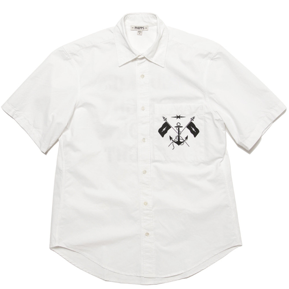 PHIPPS - MARINE UNIFORM SHIRT WHITE