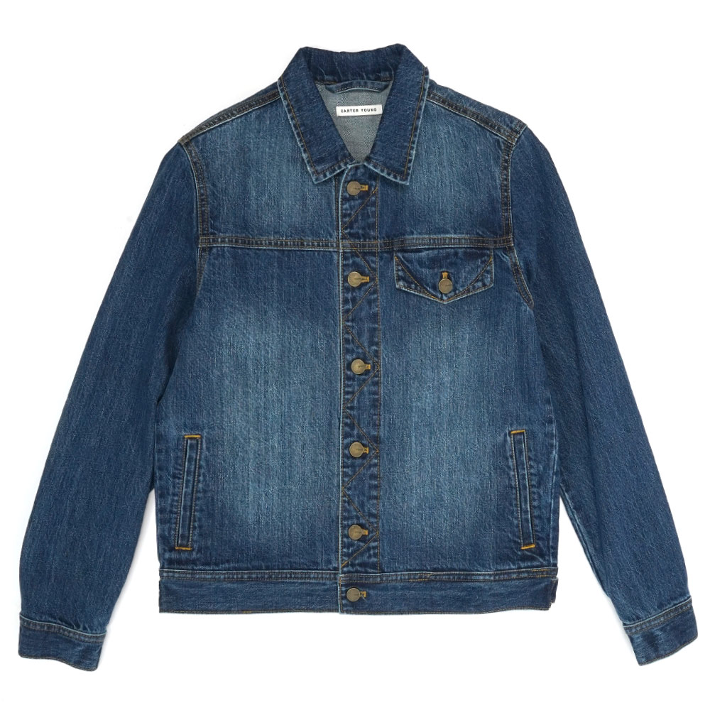 ARCH DENIM JACKET SAWYER WASH INDIGO_