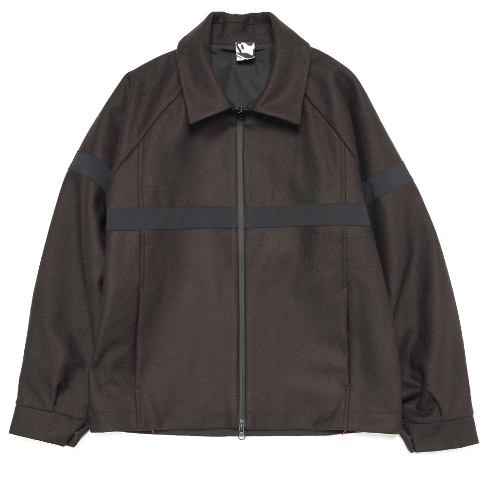 GR10K×SALOMON PANNO RAGLAN JACKET SOIL BROWN _