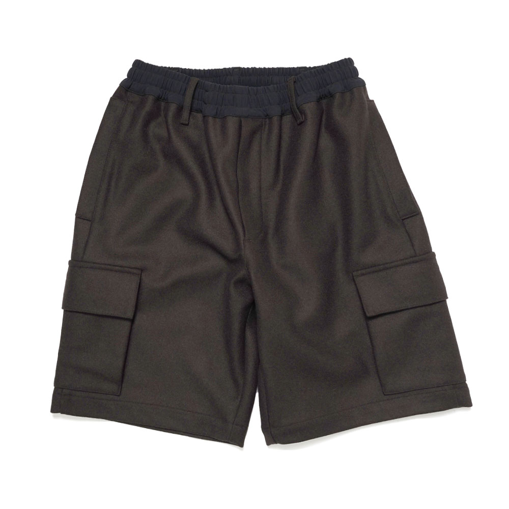 GR10K×SALOMON PANNO UTILITY SHORTS SOIL BROWN _