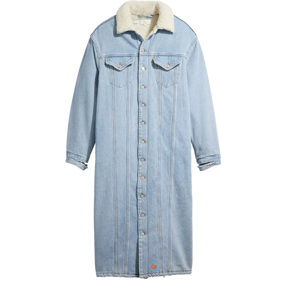 LEVIS SHERPA DUSTER WOVEN ERL07C201 BLUE