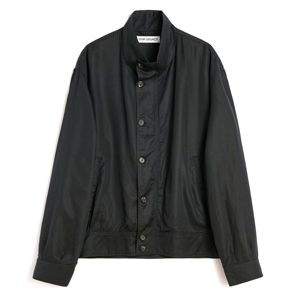 極美品 Our Legacy Workshopランニングジャケット ブラック M 極美品 Our Legacy Workshopランニングジャケット ブラック M 極美品