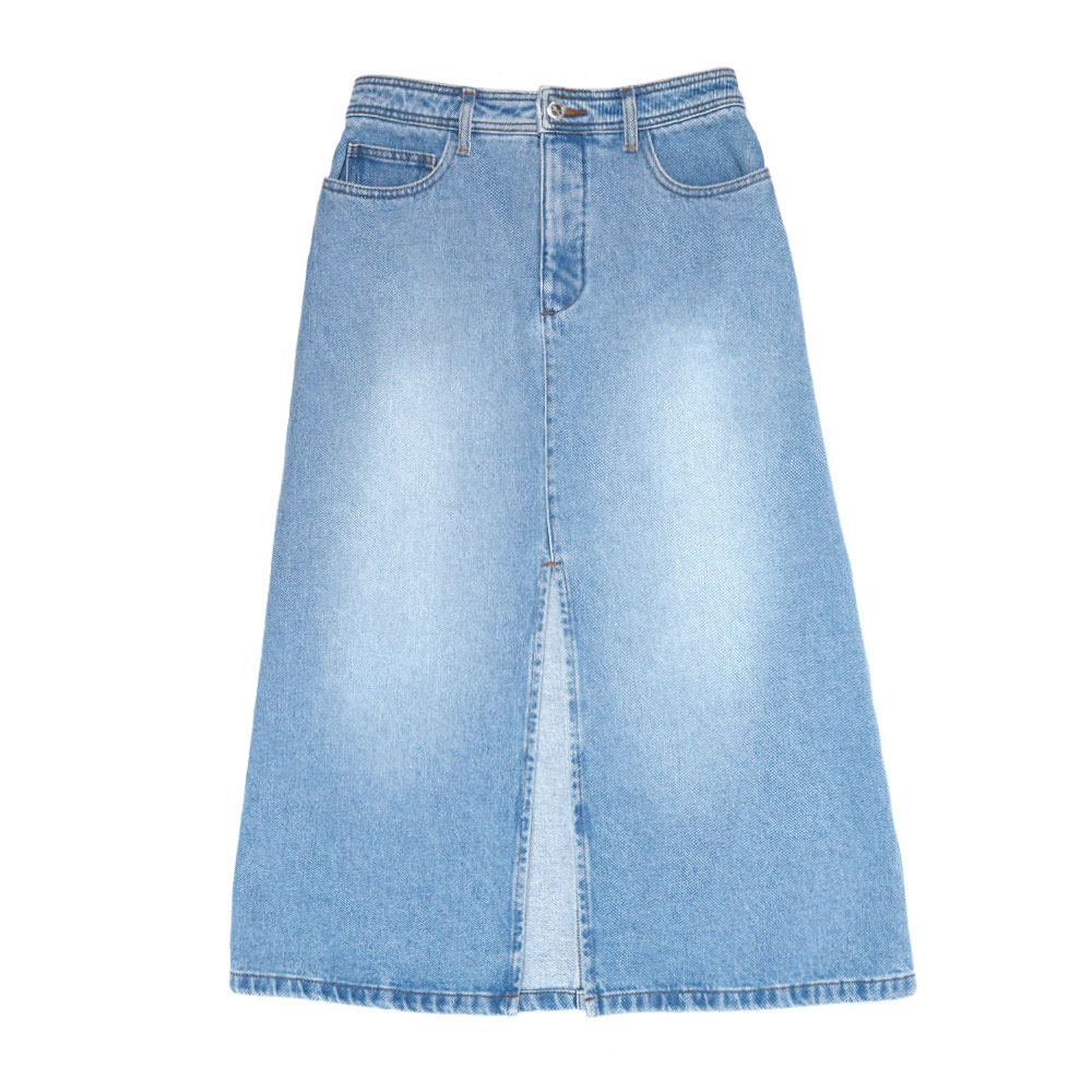 GEORGIA SKIRT PALE BLUE