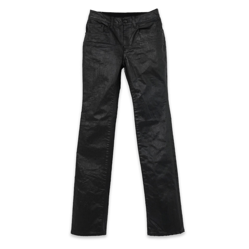 NARROW DENIM-SHINE BINDER COATING BLACK
