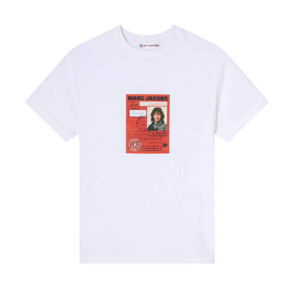 A.P.C. MARC JACOBS THE CARTE ORANGE T-SHIRT