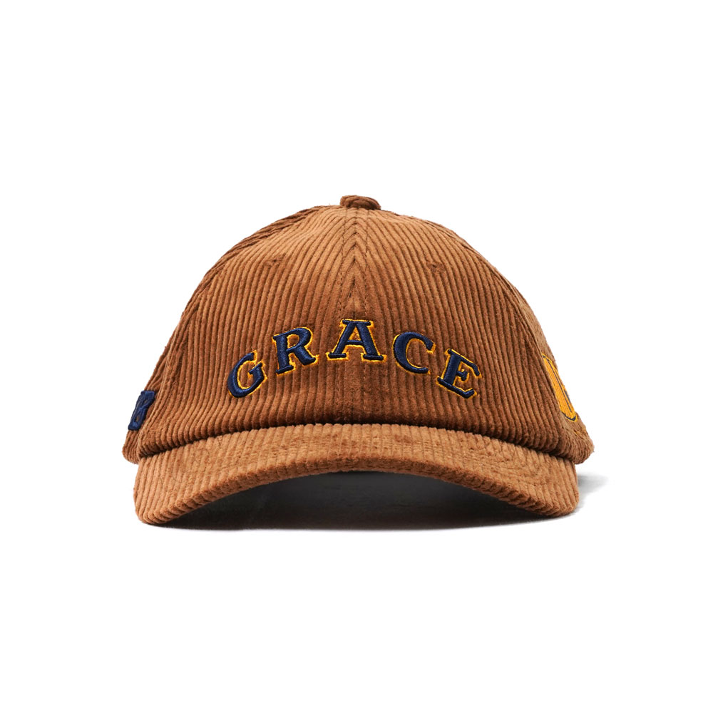 GRACE CORDUROY CAP BROWN