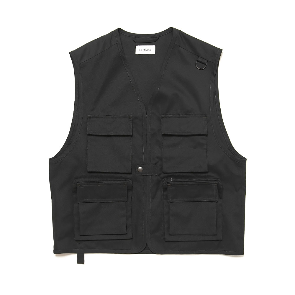 REPORTER VEST BLACK