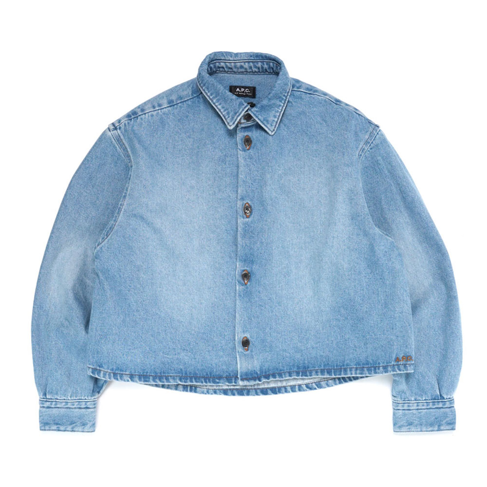 SAM OVERSHIRT PALE BLUE