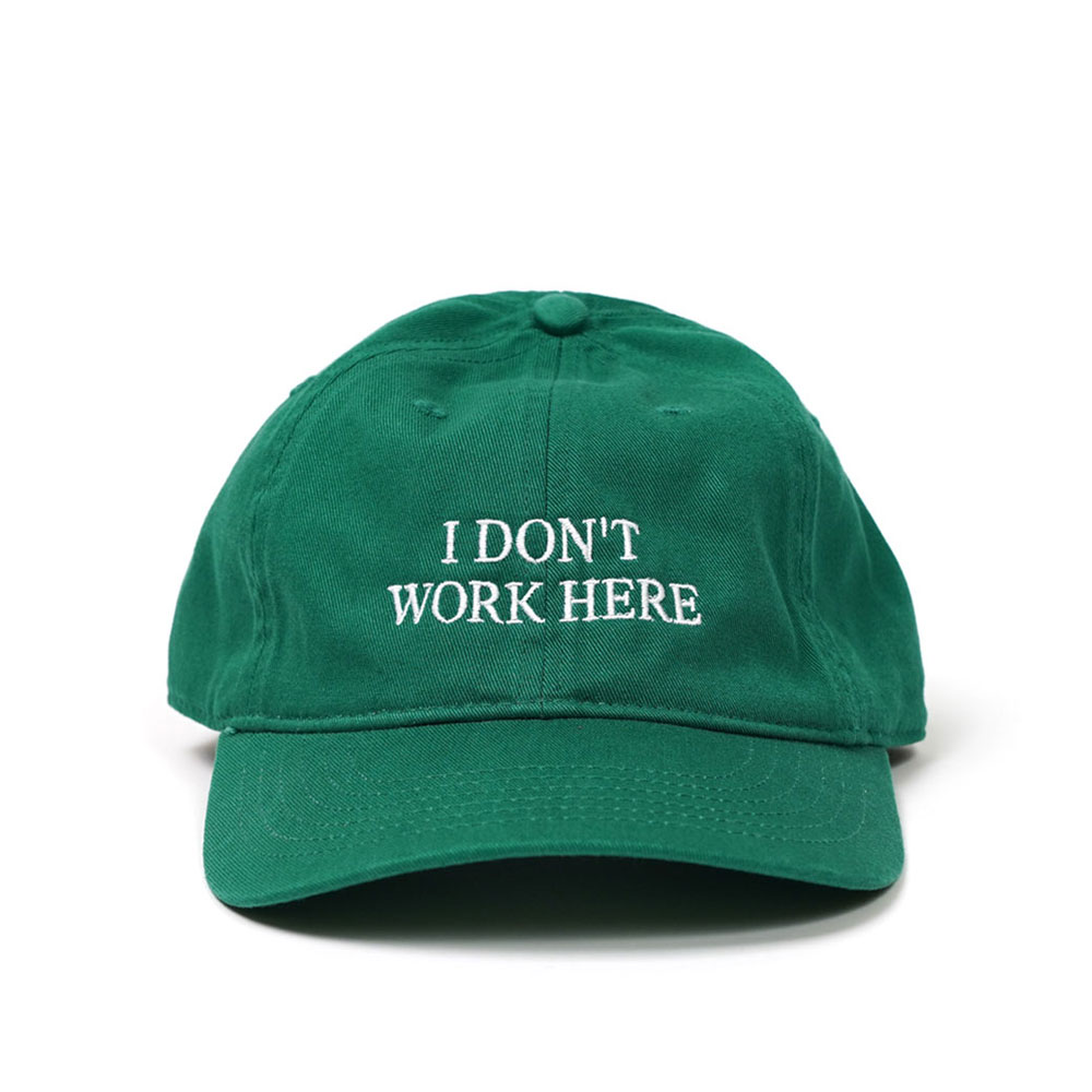 SORRY I DON`T WORK HERE HAT GREEN