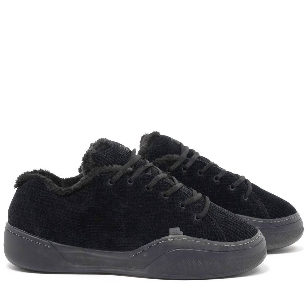 CORDUROY VAMP SNEAKERS PIRATE BLACK