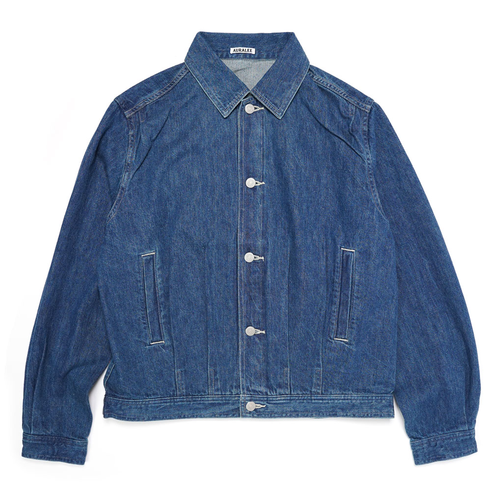 SELVEDGE LIGHT DENIM BLOUSON LIGHT INDIGO
