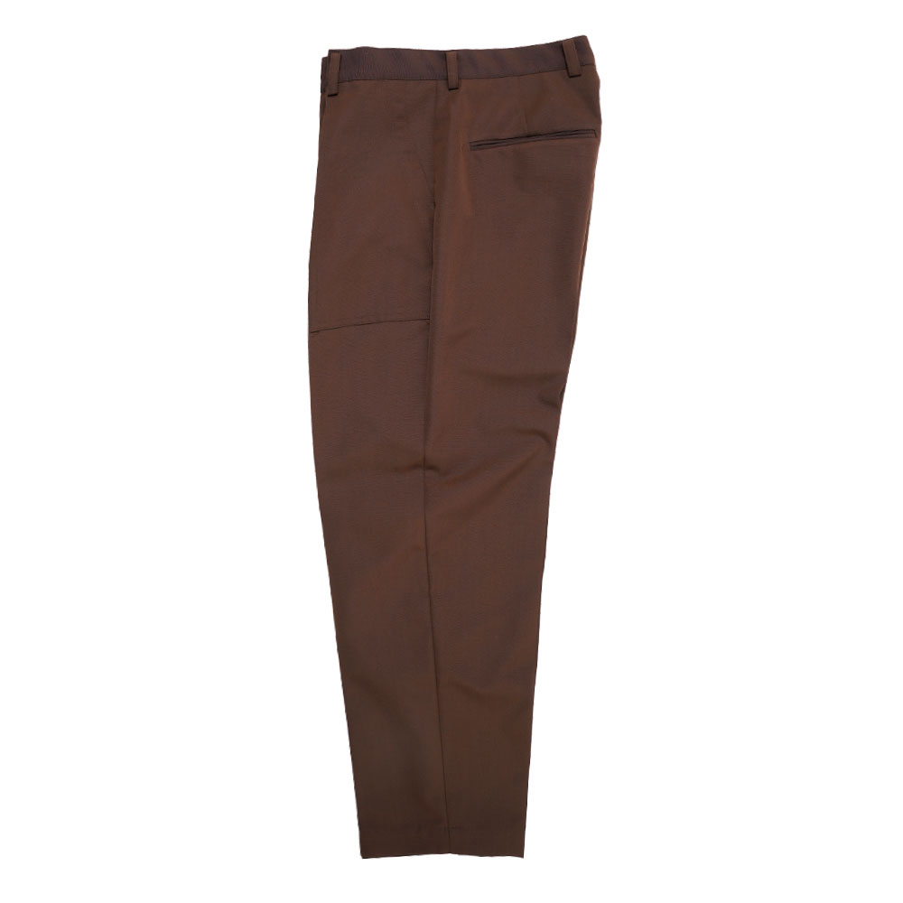 TUCK BAKER PANTS BROWN _