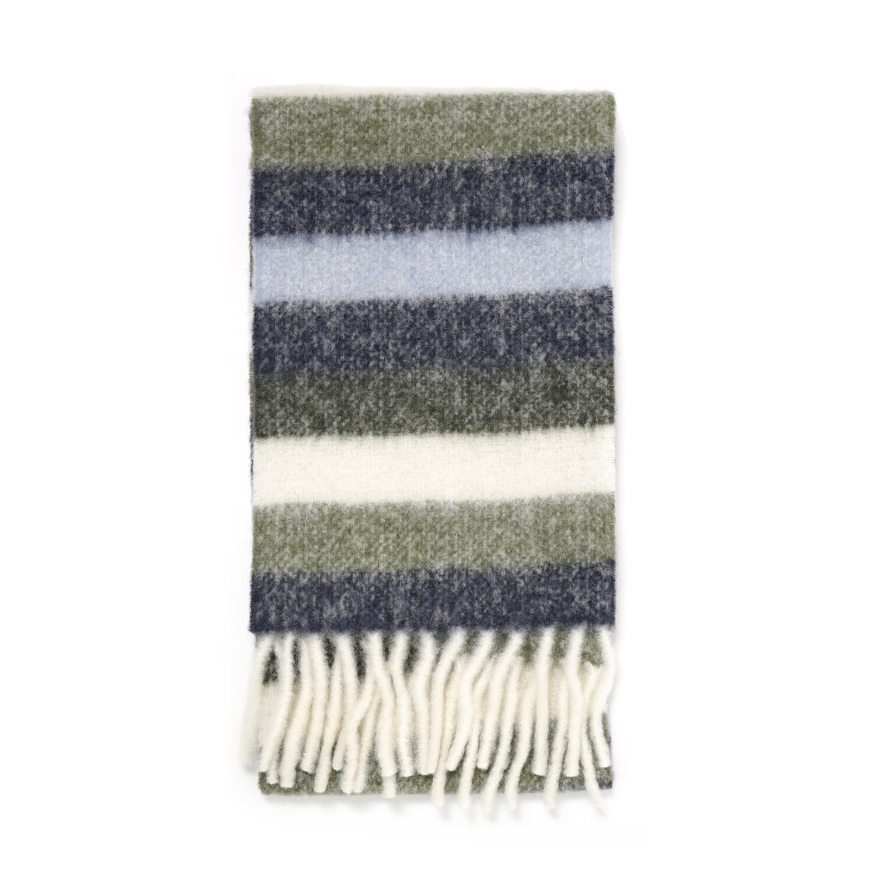 SWAN SCARF NAVY BLUE