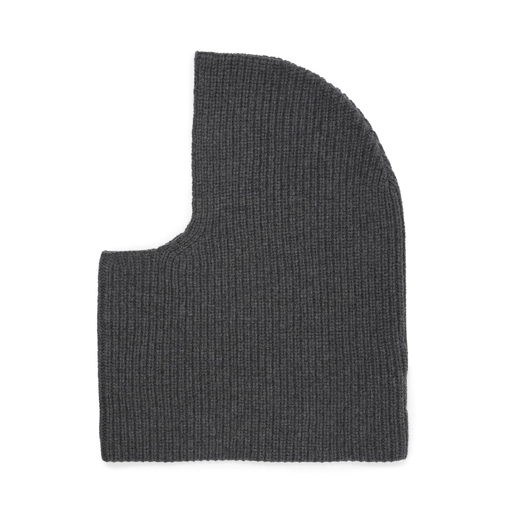 SACHA SKI MASK HEATHER CHARCOAL GRAY