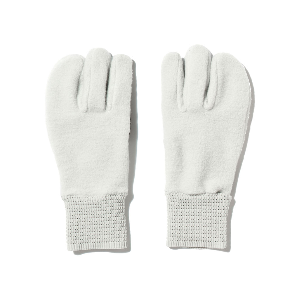 GZ96380 WOOL FLEECE GLOVES NATURAL GRAY