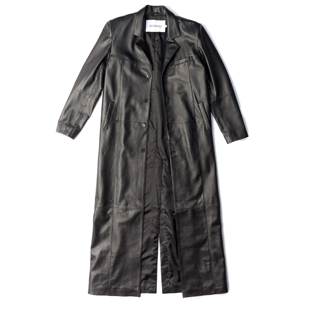 VARGEN COAT LAMBSKIN BLACK_