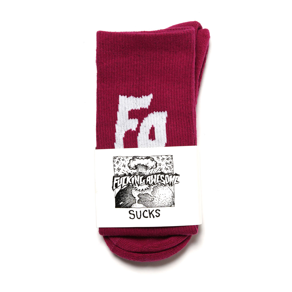 FA SOCKS MERLOT