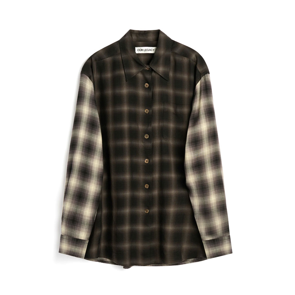 FAVOURITE SHIRT EL PASO CHECK SALOON TENCEL