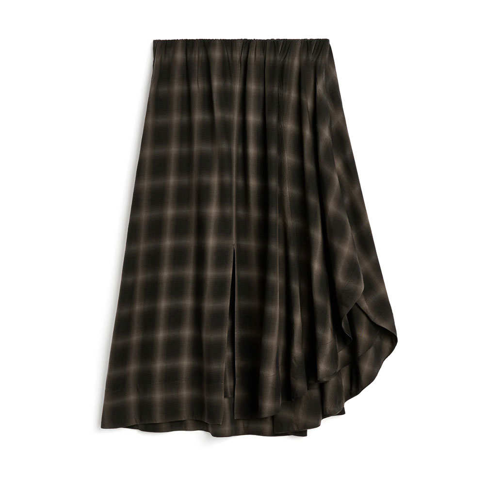 FAN SKIRT EL PASO CHECK SALOON TENCEL