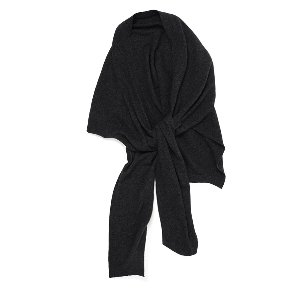 WRAP SCARF ANTHRACITE