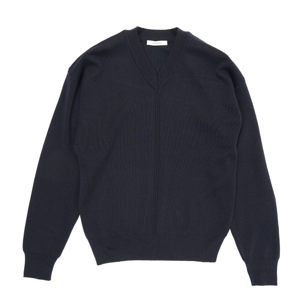 V-NECK JUMPER DARK NAVY