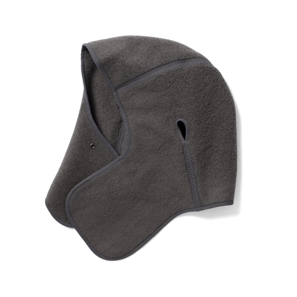 GZ95383 WOOL FLEECE HOOD DARK LAVA