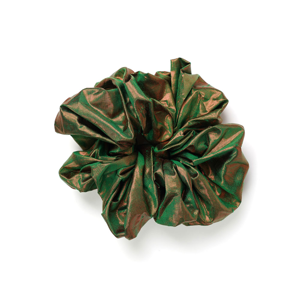 CAMELLIA SCRUNCHIE VERDANT