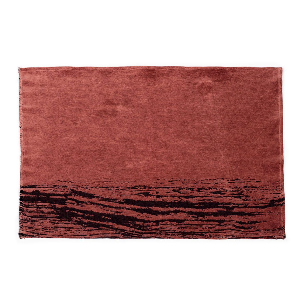 SEA BRUSH BATHMAT BRICK RED