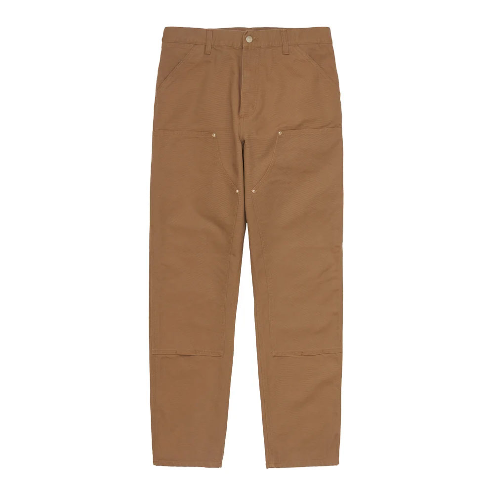 DOUBLE KNEE PANT HAMILTON BROWN RINSED