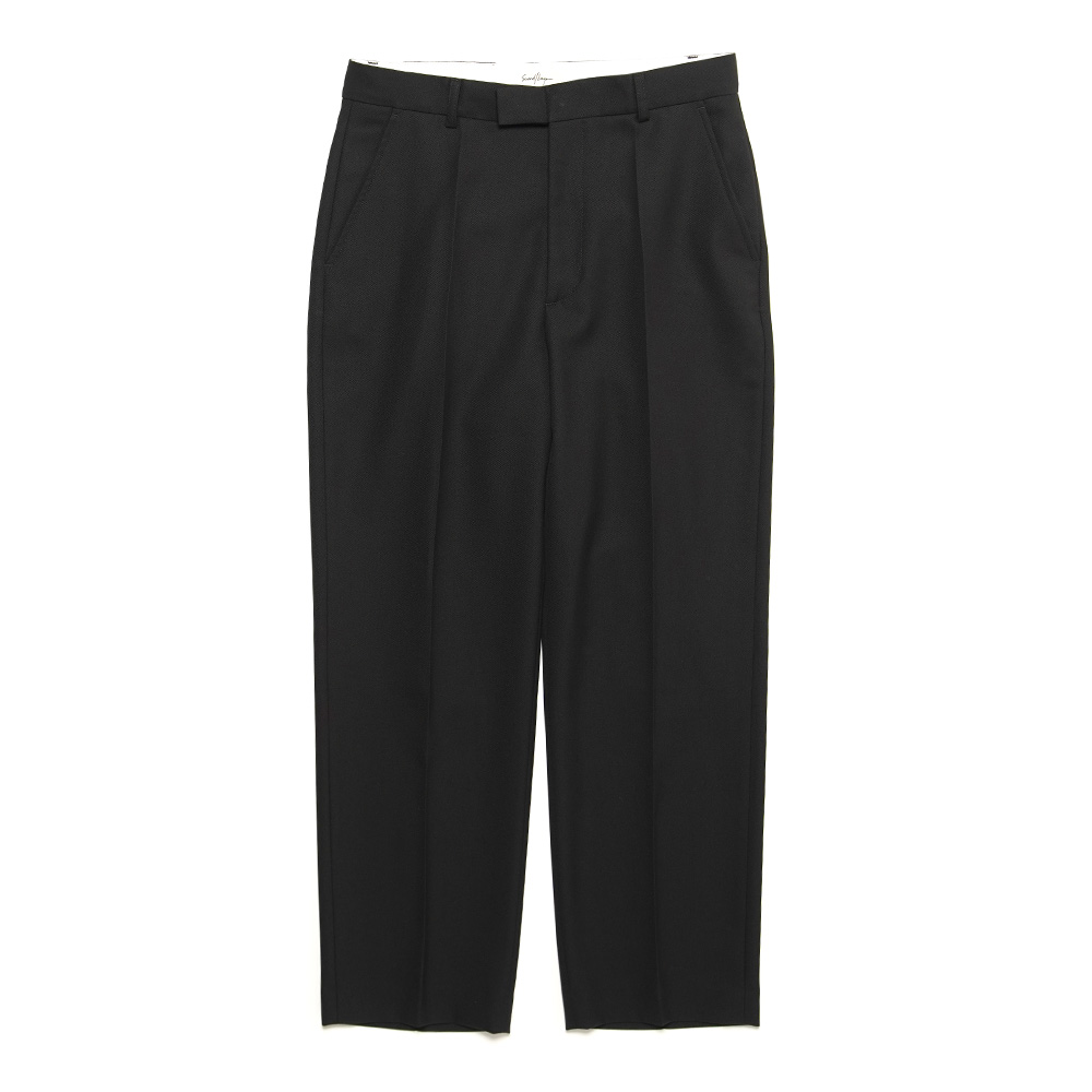 PRIMO FLAT FRONT TROUSER BLACK